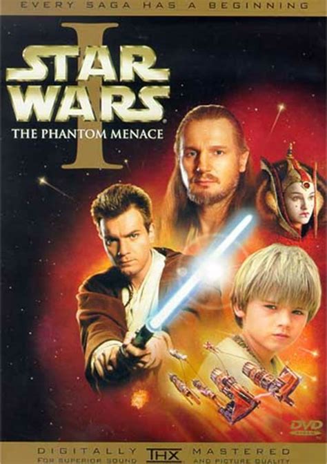 Star Wars Episode I The Phantom Menace Widescreen Dvd 1999 Dvd