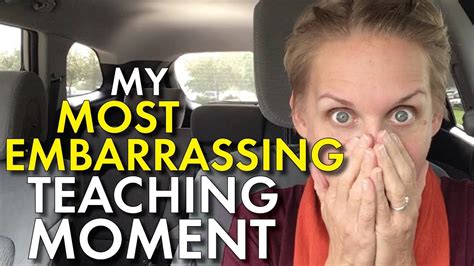 Worst Teacher Moment Most Embarrassing Classroom Moment High Babe Teacher Vlog YouTube
