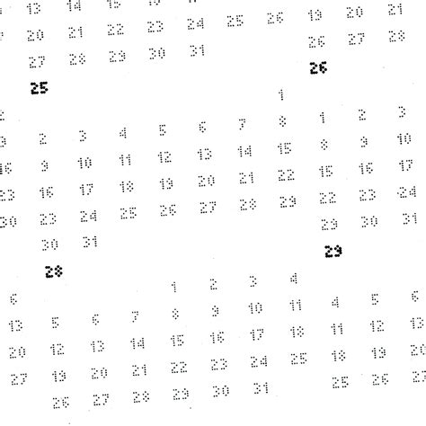 3650 Days Calendar Fonts In Use