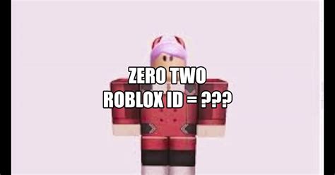 Roblox Zero Two Shirt Id