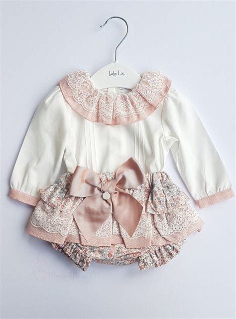 Baby Lai Pink Floral 3 Piece Set Traditional Baby Clothes Baby