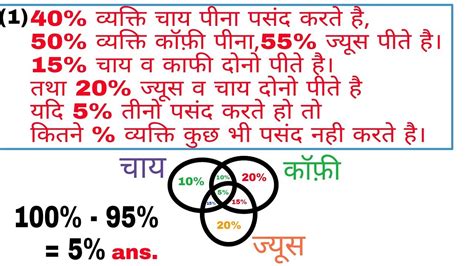 Over 100,000 hindi translations of english words and phrases. Venn Diagram Based Questions (In Hindi) ||| By Perfection ...