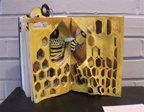 Altered Book On A Phobia Altered Book Art Book Sculpture Book Art