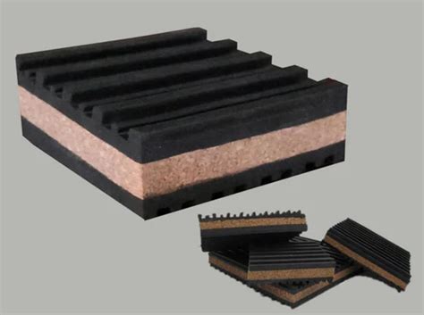 Anti Vibration Rubber Cork Pad Manufacturer From Vadodara