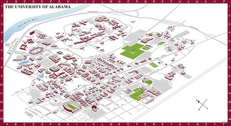 University Of Alabama Birmingham Campus Map United States Map