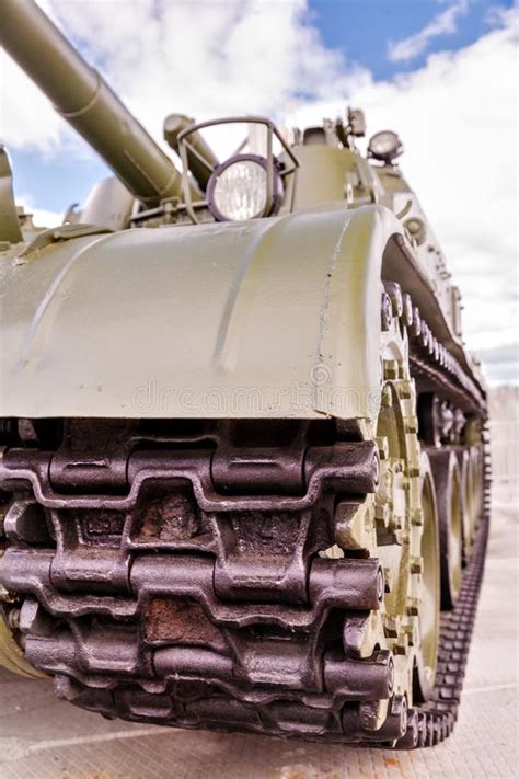 Tank Tracks Stock Image Image Of Power Military Wheels 91849581