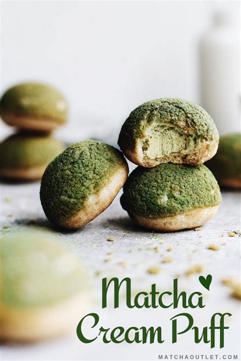 Matcha Cream Puff Recipe