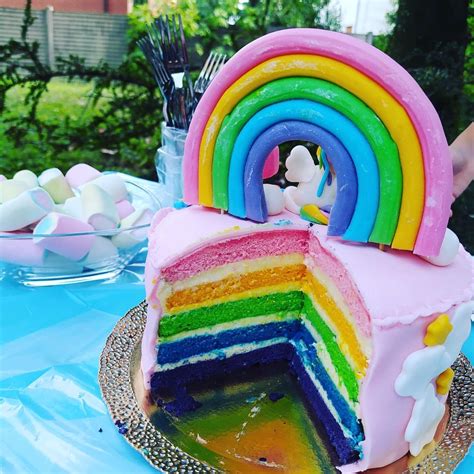 Rainbow Cake Torta Arcobaleno Torte Arcobaleno