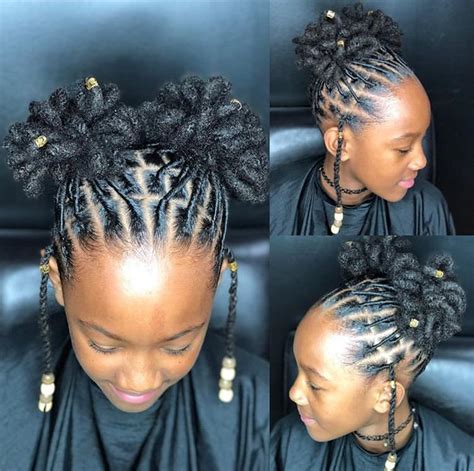 So get inspired by the cutest hairstyles for school. Pin by Mocchaa on Locs | Natural hair styles, Locs ...