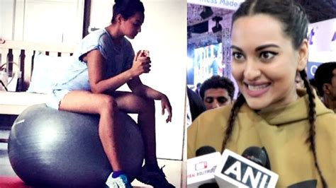 Sonakshi Sinha Talks About Her Fitness Regime Youtube