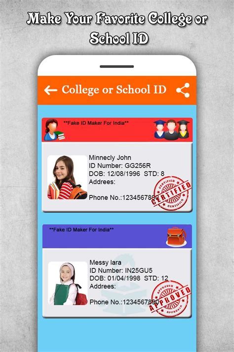Fake Id Card Maker For Android Apk Download