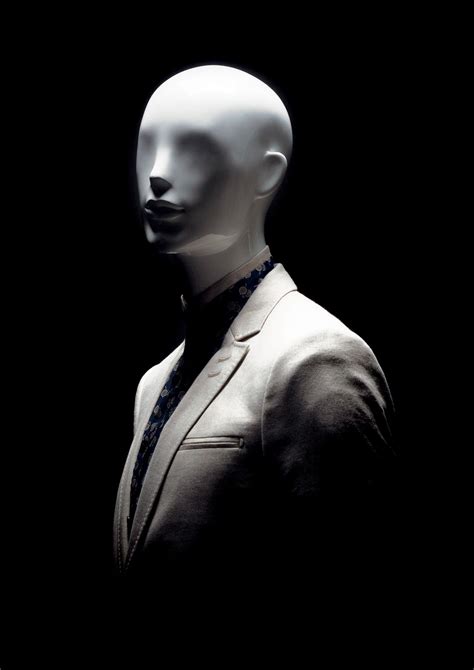 Abstract Male Mannequins From The Valentino Collection Dark Art