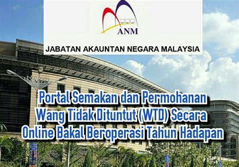 This application is an egumis link to check unclaimed money (wtd) online. Portal Semakan dan Permohanan Wang Tak Dituntut (WTD ...
