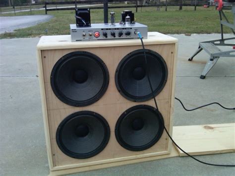 Guitar cabs can be expensive, but they're relatively simple to make, so why not have a go at your a decent guitar cab is essential to any good rig. Desk: Diy bass guitar cabinet plans Must see