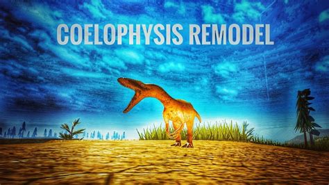Coelophysis Remodel Dinosaur World Mobile Roblox Youtube