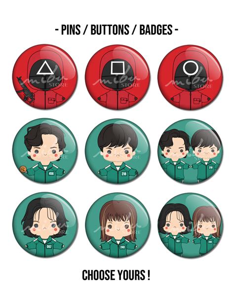 Mibustore Sg Pins Buttons Badges