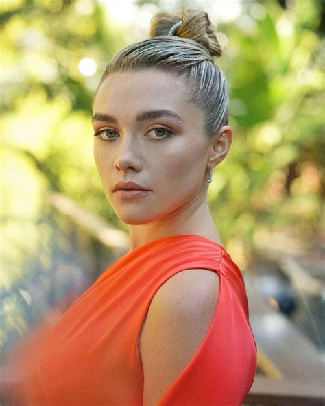 Florence Pugh Gives Her Hair An Unexpected (Sparkly) Twist