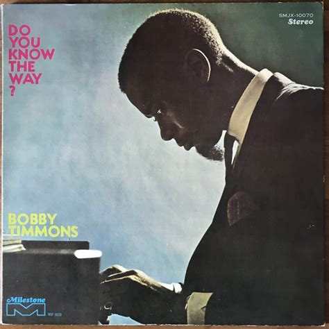 Bobby Timmons Do You Know The Way 1968 Gatefold Vinyl Discogs