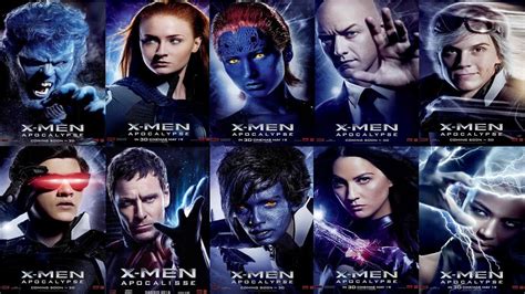 New Character Posters For X Men Apocalypse Collider
