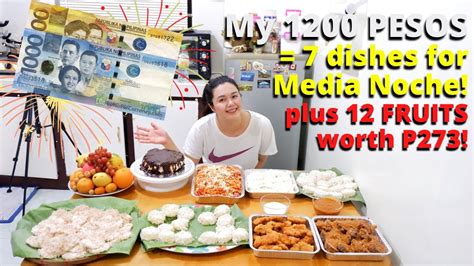My P Media Noche Budget Challenge Costing Included Youtube