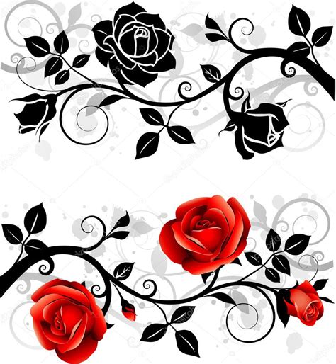 Ornament With Roses — Stock Vector © Gizele 7220374