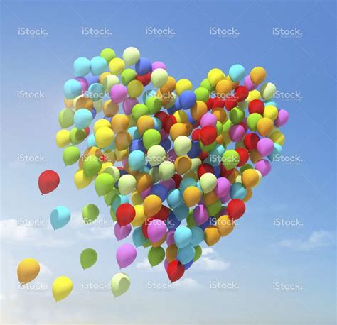 Big Bunch Of Balloons Heart Shape Balloons Heart Shapes Balloon Pictures