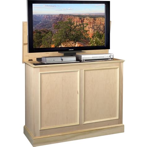 Tv Lift Cabinet At006196ufd Carousel 48 Tv Lift Cabinet Pop Up Tv
