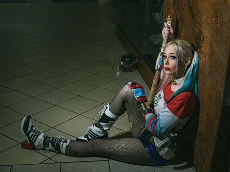 Harley Quinn 2020 Cosplay Wallpaper Hd Superheroes Wallpapers 4k Wallpapers Images Backgrounds