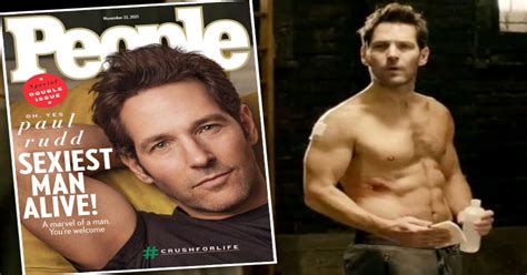 Hollywood Actor Paul Rudd Named Sexiest Man Alive For 2021