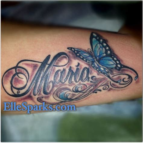 Pin By Elle Sparks Tattoos On Tattoos Forearm Name Tattoos Name