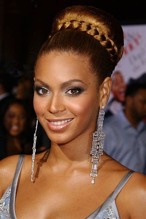 Beyonce So Beautiful Updos For Medium Length Hair Medium Hair Styles