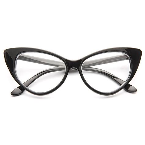 Nikita Designer Inspired Cat Eye Clear Glasses Fashion Eye Glasses Clear Glasses Cat Eye