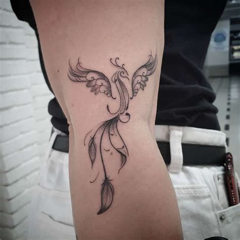 In ancient greek mythology, the phoenix is the symbol of rebirth. Top 73+ Best Phoenix Rising Tattoo Ideas - [2021 ...