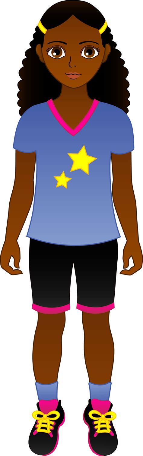 African American Girl Clipart Clip Art Library