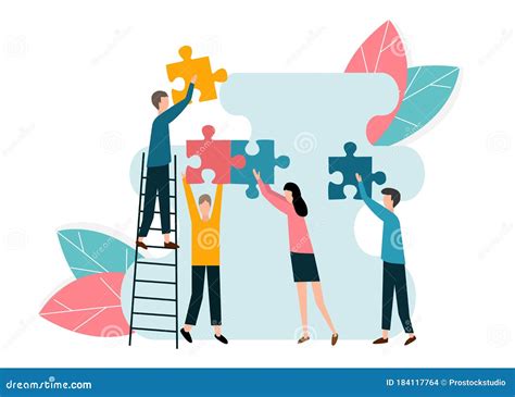 Two People Working Together Clipart