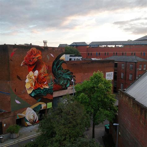 Breathtaking Graffiti Street Art Mural In Rochdale By Curtishylton For