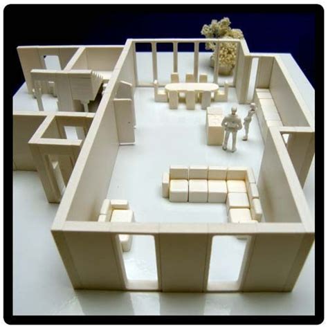 3d Architects Model Kit To Create A Scale Model House Interior Model