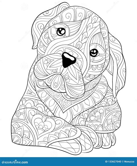 Mandalas De Perros Para Colorear Perros Dibujos A Lapiz Mandalas Images