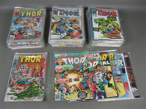 87 Vtg 1971 1989 Marvel Mighty Thor Comic Book Collection Lot W 7