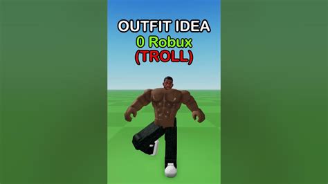 Making Roblox Free Troll Outfit Idea 🎁 Youtube