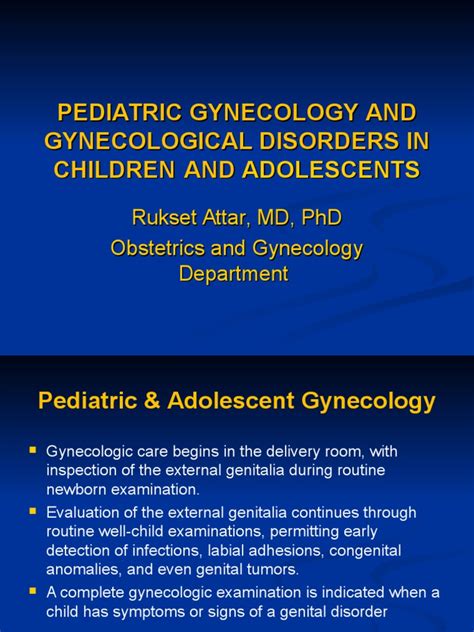 Pediatric And Adolescent Gynecology 2015 Labia Vagina