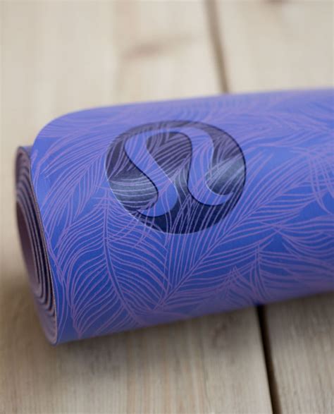 How to clean a yoga mat without chemicals. Lululemon The Reversible Mat 3mm - Sketchy Palm Iris ...