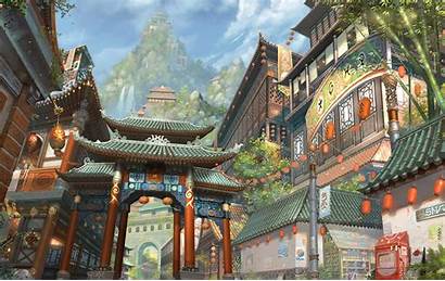 Fantasy Oriental Chinese Japanese Asian Background China