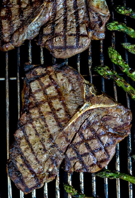 Reduce heat slightly and cook steak. How to Grill T-Bone Steaks Perfectly | Linger