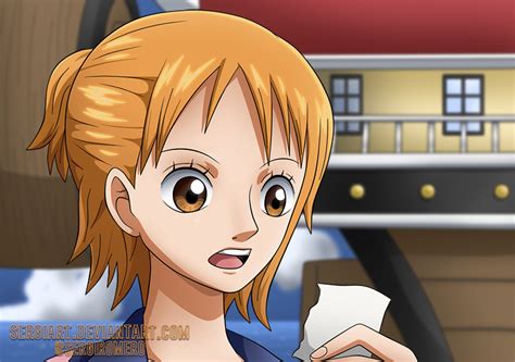 Nami One Piece Image By Sergiart 3791826 Zerochan Anime Image Board