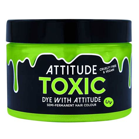 Attitude Hair Dye Attitude Hair Dye Toxic Neon Uv Semi Permanent Hair