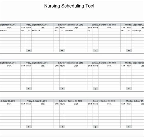 On Call Schedule Template Excel Inspirational Call Schedule Template