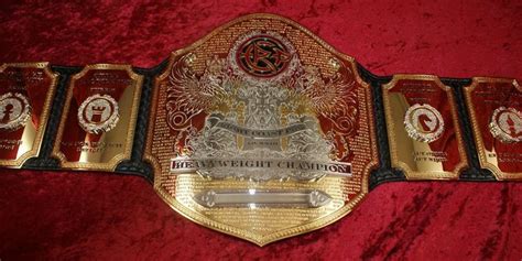 Right Coast Pro Heavyweight Title Top Rope Belts Nwa Wrestling Wwe