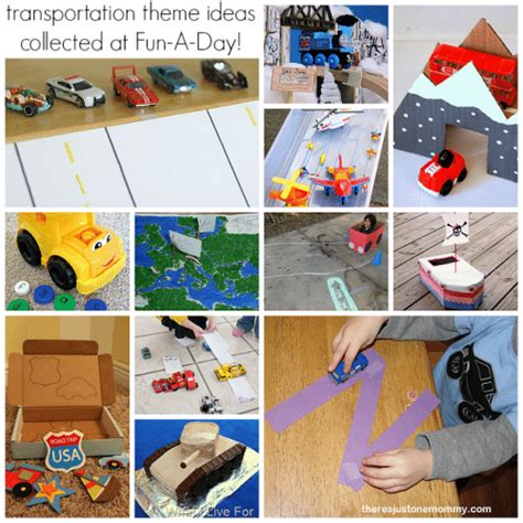 25 Resources for a Preschool Transportation Theme | Fun-A-Day!