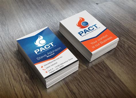 A business card seems like something relatively simple, but the details are what separate the that way, your business card works for you, helps you market your hvac business and helps you get. Hvac Business Cards - Full Color Hvac Business Cards - At ...